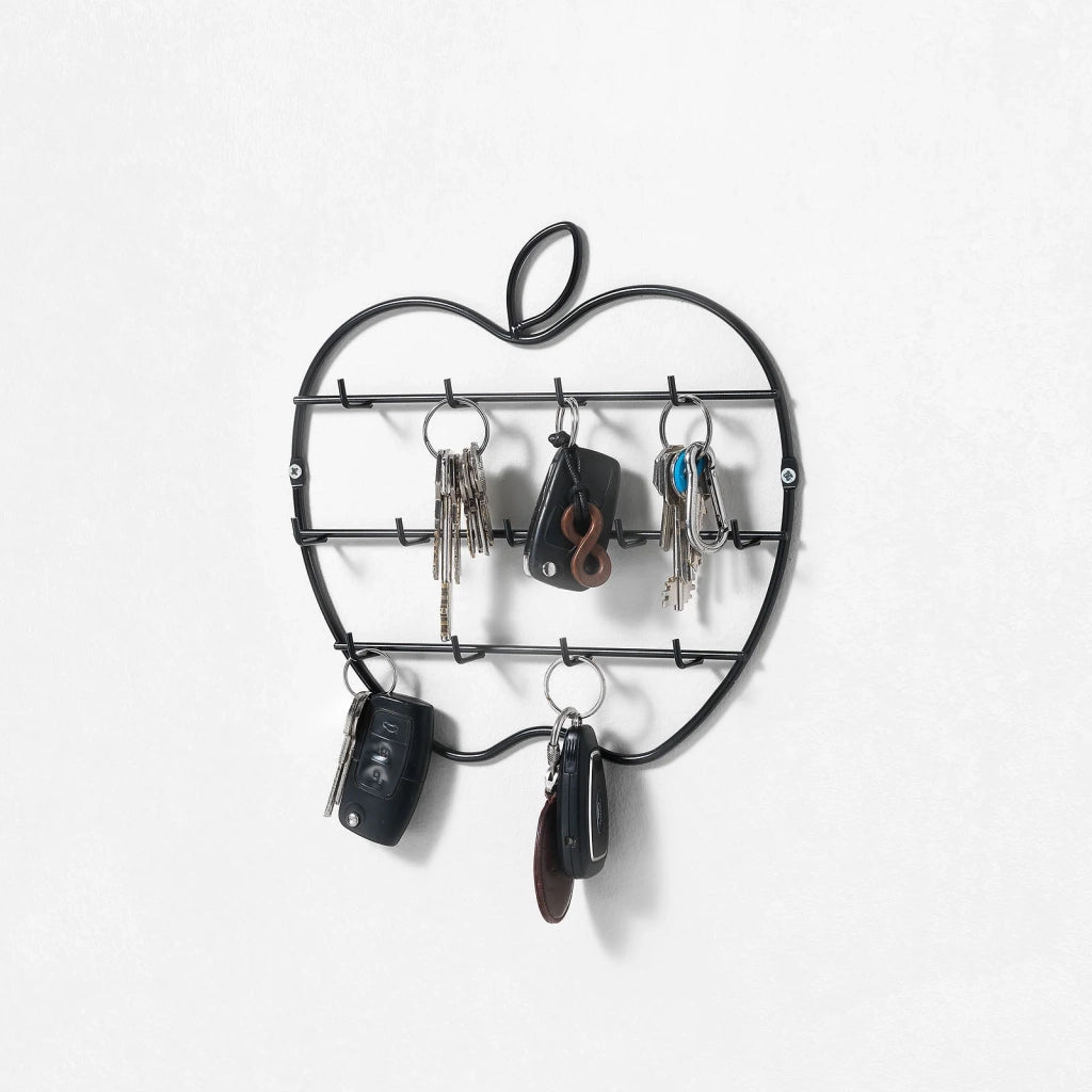 Portachiavi da muro APPLE nero