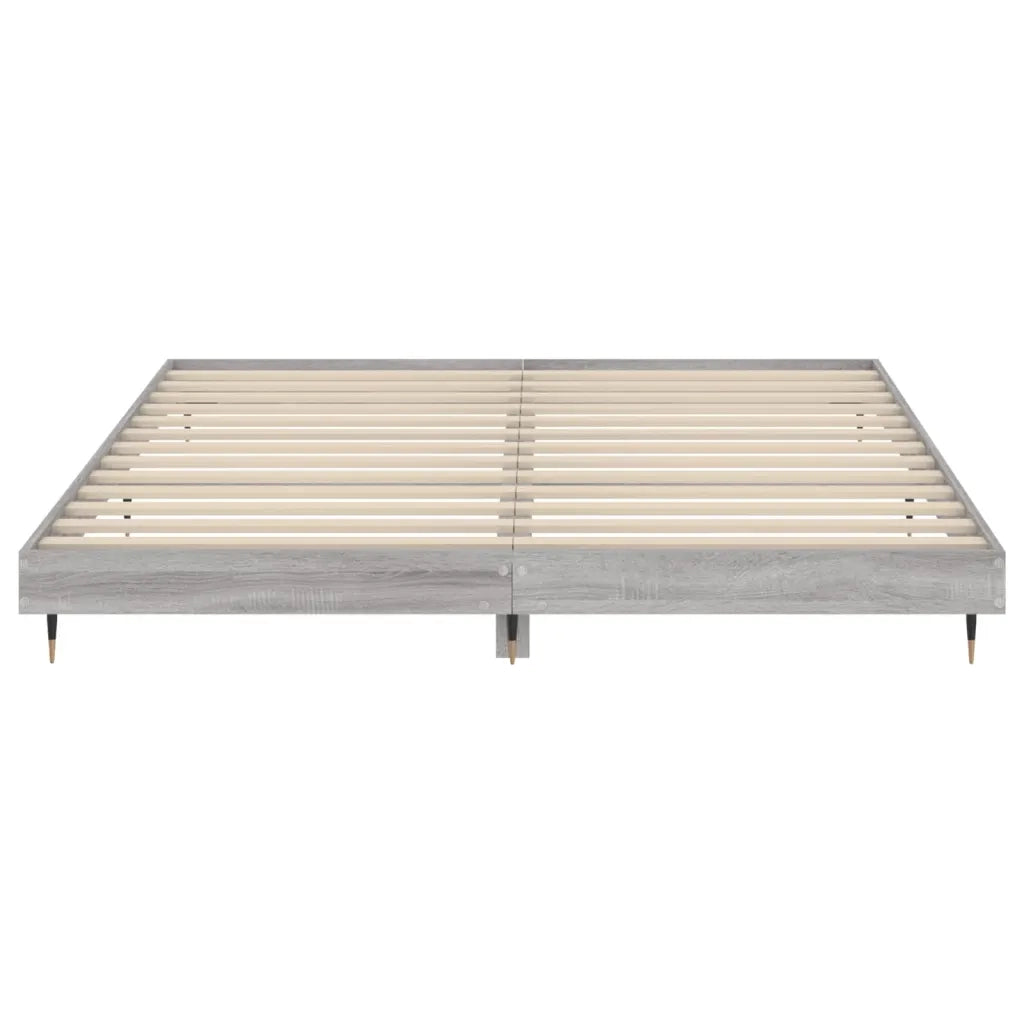 Giroletto Grigio Sonoma 200x200 cm in Legno Multistrato 832115