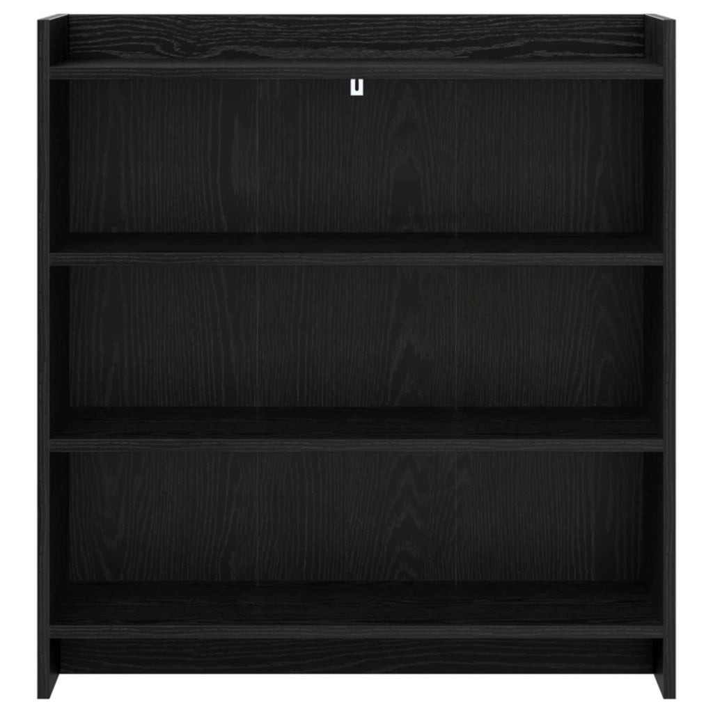 Credenza Rovere Nero 75 x 36 x 80 cm Legno ingegnerizzato 8011108