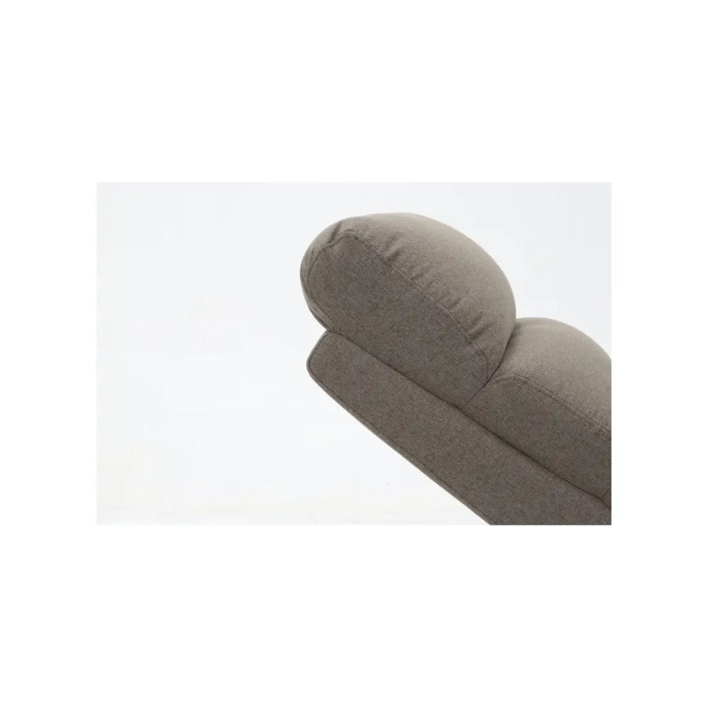 Poltrona relax reclinabile elettrica SYDNEY Tessuto Taupe