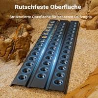 Piastre da sabbia 1 coppia 150x45 cm in alluminio per recupero auto fuoristrada veicoli SUV