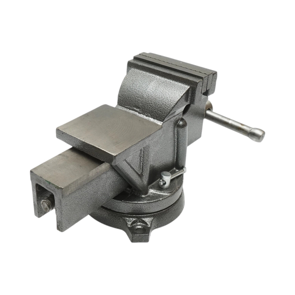 Morsa a incudine Crownman Heavy Duty con base rotante da 100 mm