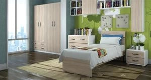 LINEA MODERN KIT LETTO MATRIMONIALE CM. 171X200X98H OLMO