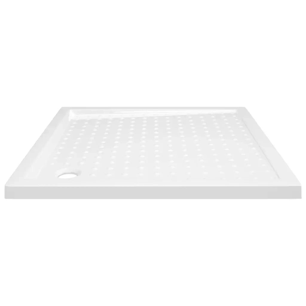 Piatto Doccia con Superficie Puntinata Bianco 80x80x4 cm in ABS 148900