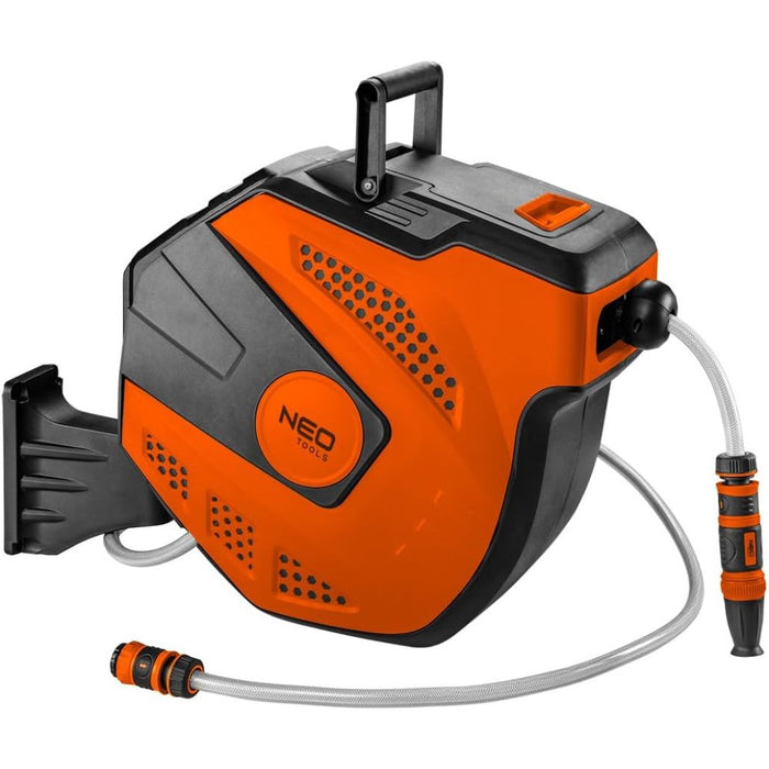 Topex 15-891 tubo con avvolgimen ento aut.20m + 2m pressio