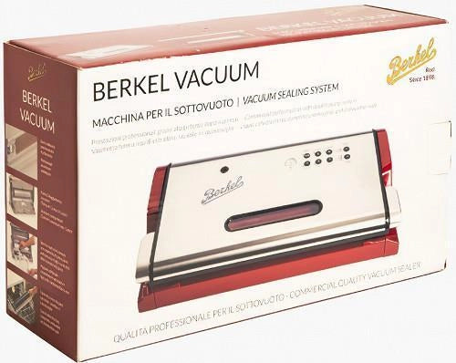 Berkel BK-09-8799-600 macchina per sottovuoto 8200 mbar Rosso, Acciaio inossidabile