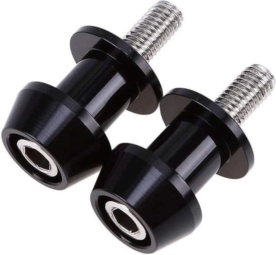 Supporto motore standard per paddock - Paddock stand per ruota posteriore - Adattatore per oscillazione standard - 10MM - 2 pezzi - Zona di sollevamento universale per viti di pinza di sollevamento - schiaccianti posteriori