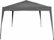 Pergolato pieghevole da giardino "Svetlana 3" - 9 m² - 3 x 3 m - Grigio