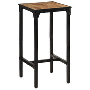 Tavolo da Bar 60x55x107 cm in Legno Grezzo Massello di Mango CFW3087685