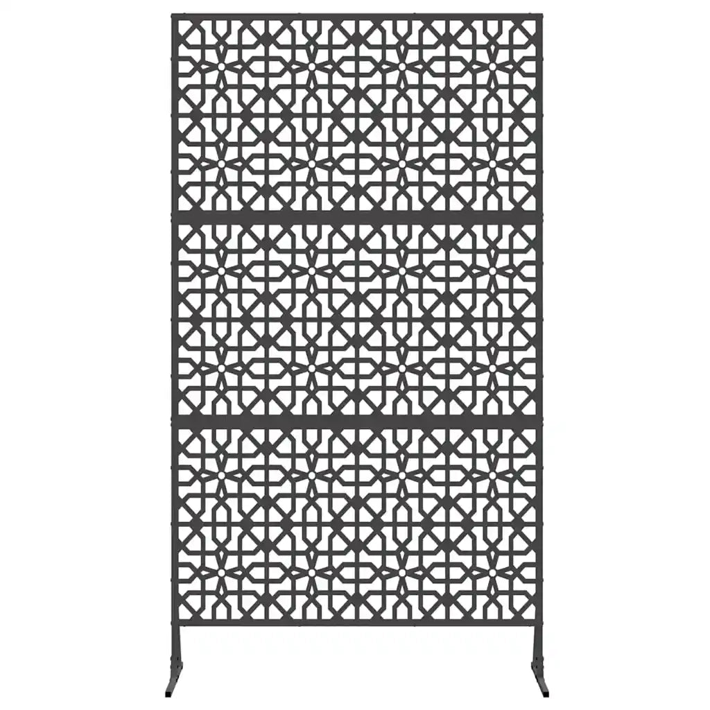 Schermo per Privacy Nero 100 x 50 x 180 cm Acciaio CFW2634928