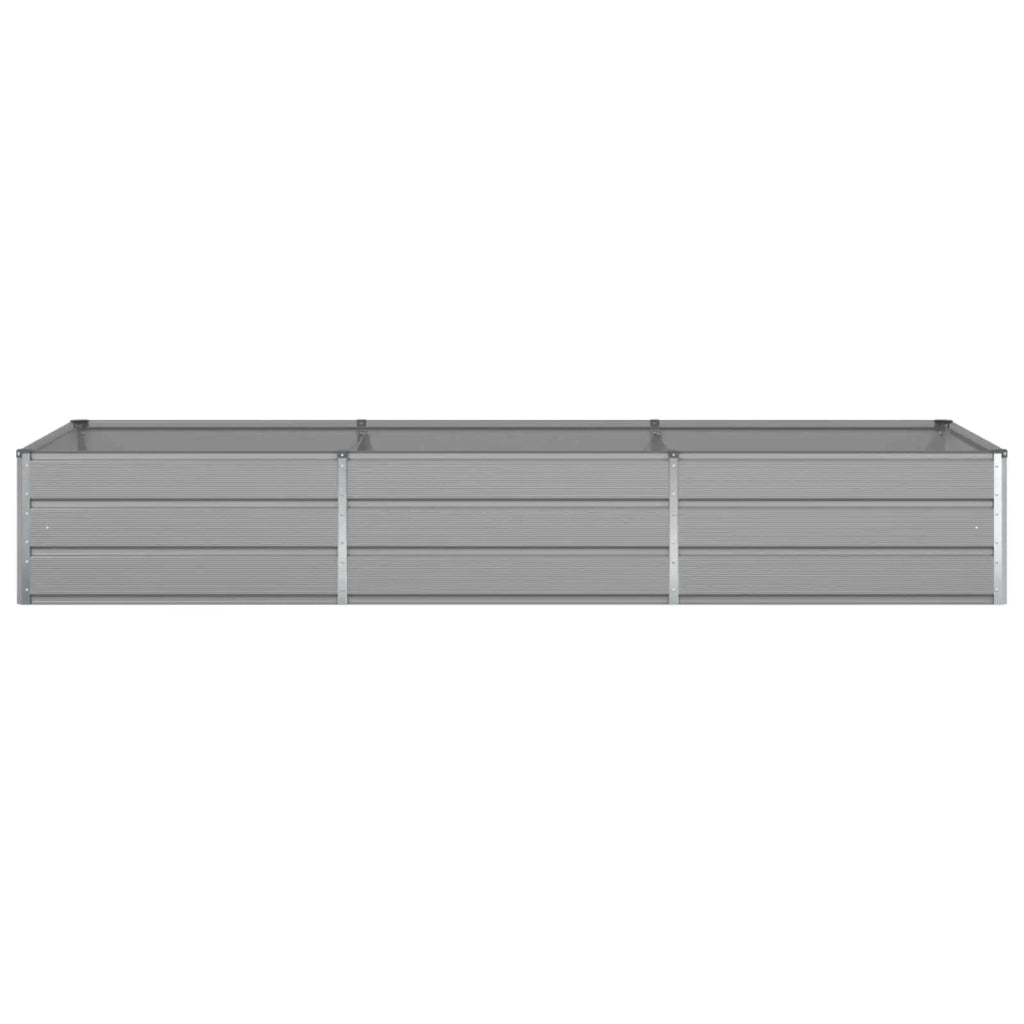 Fioriera Grigio chiaro 290 x 100 x 45 cm Acciaio zincato