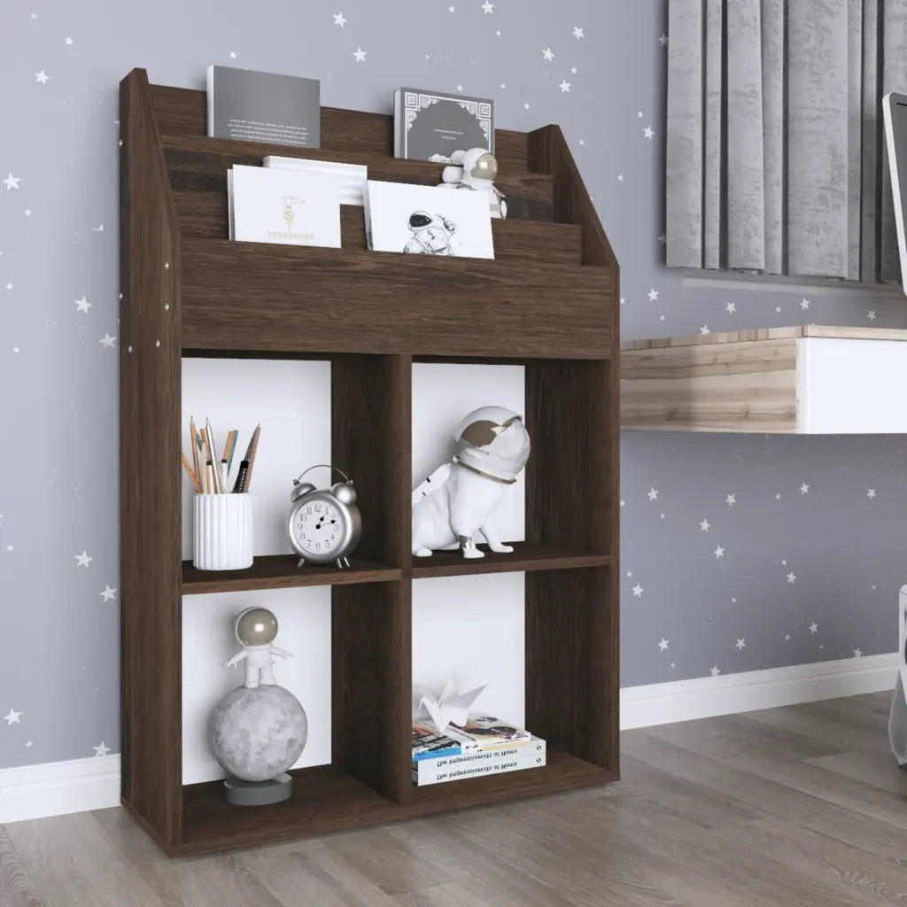 Portariviste per Bambini Rovere Fumo 71x30x114 cm Multistrato CFW5136077