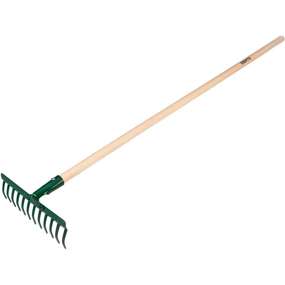 Topex 15g056 rastrello universal ale dritto 12 denti testa rivett