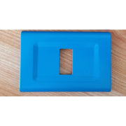 Trade Shop - Placchette Placche In Abs Serie Magic Elite Bticino Compatibili Color Copriprese - Turchese -1 Foro     -