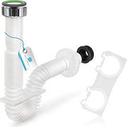 Sifone universale per lavandino - sifone flessibile per vasca da bagno - sifone per vasca da bagno