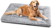Letto per Cani per Cagne Grandi, Lavabile, 122 x 75 cm, Cuscino per Cani con Base Antiscivolo, Letti per Cani XXL per Cagne Grandi, Grigio