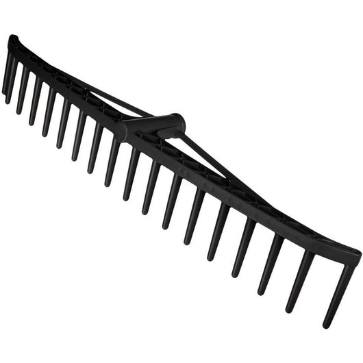 Topex 15g087 rastrello 17 denti i in plastica rigranulata ner ds