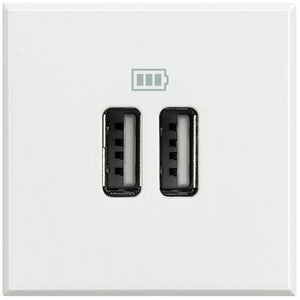 Presa Caricatore USB Bticino Axolute 2 Moduli HD4285C2