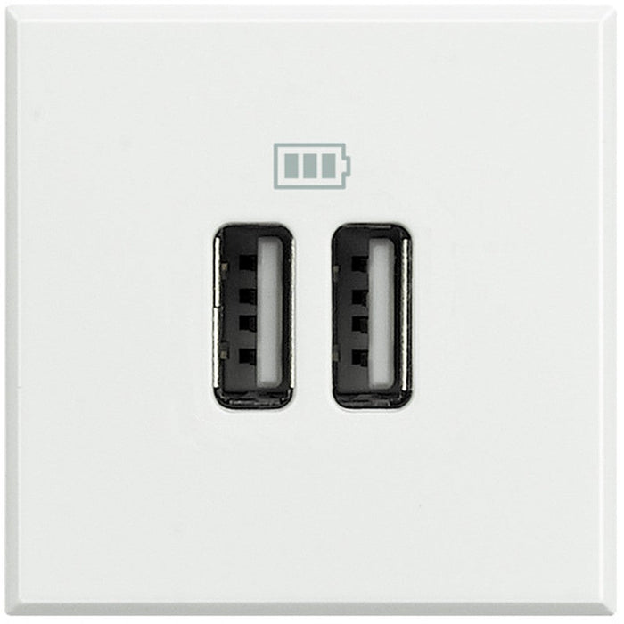 Presa Caricatore USB Bticino Axolute 2 Moduli HD4285C2