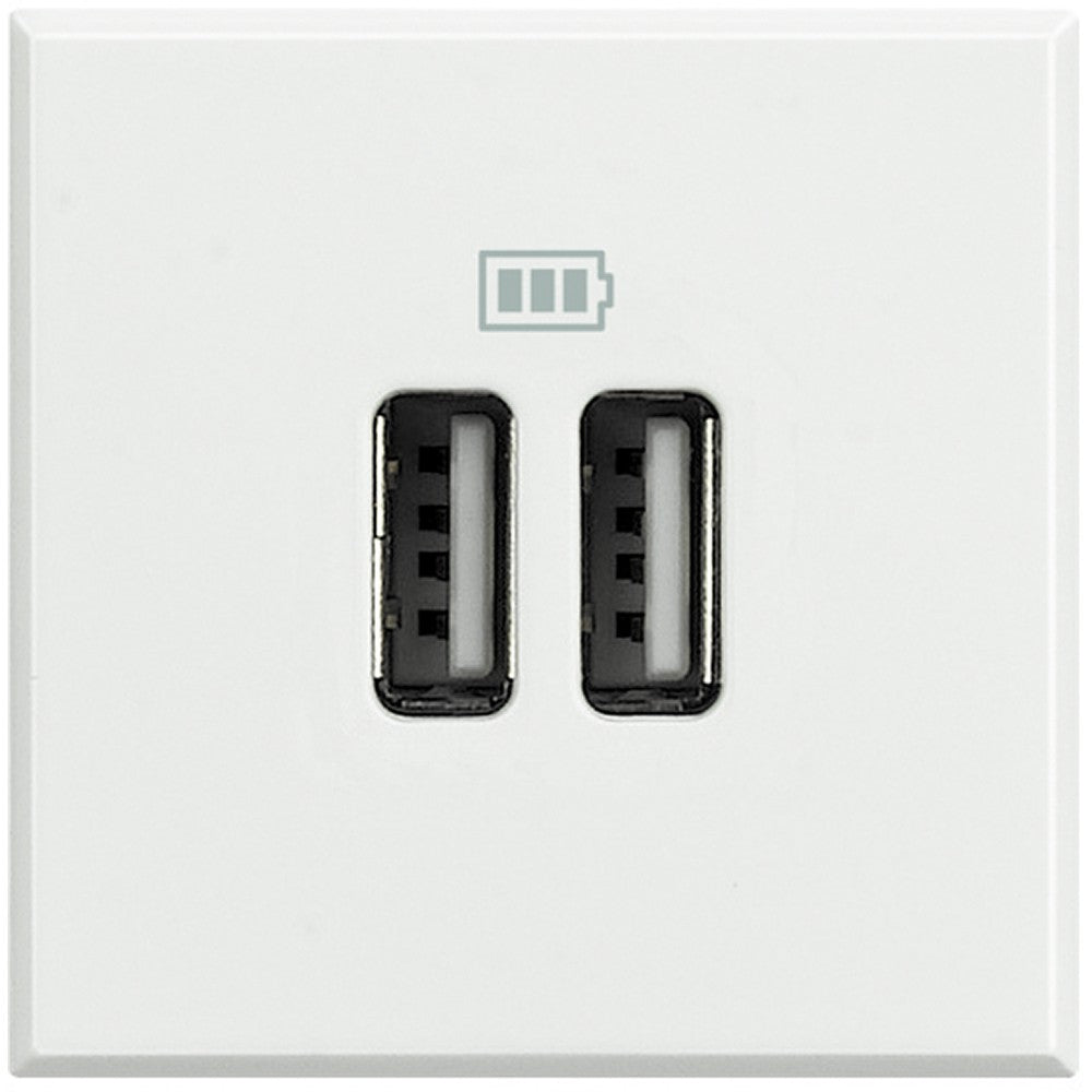 Presa Caricatore USB Bticino Axolute 2 Moduli HD4285C2