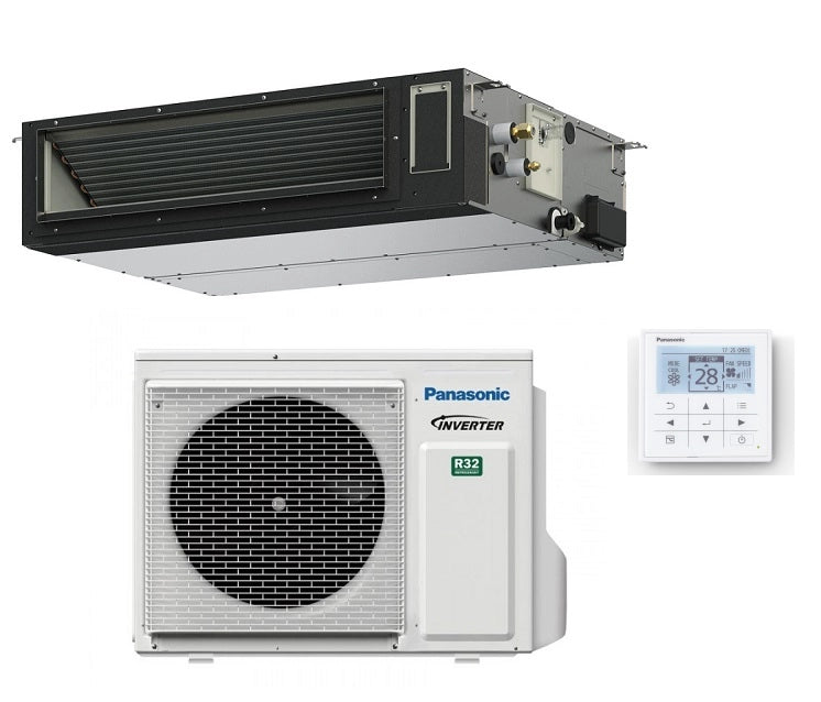 Condizionatore Panasonic Canalizzato Canalizzabile PACi NX Standard 18000 btu media prevalenza S-3650PF3E + U-36PZ3E5 R-32 completo di comando CZ-RTC5B