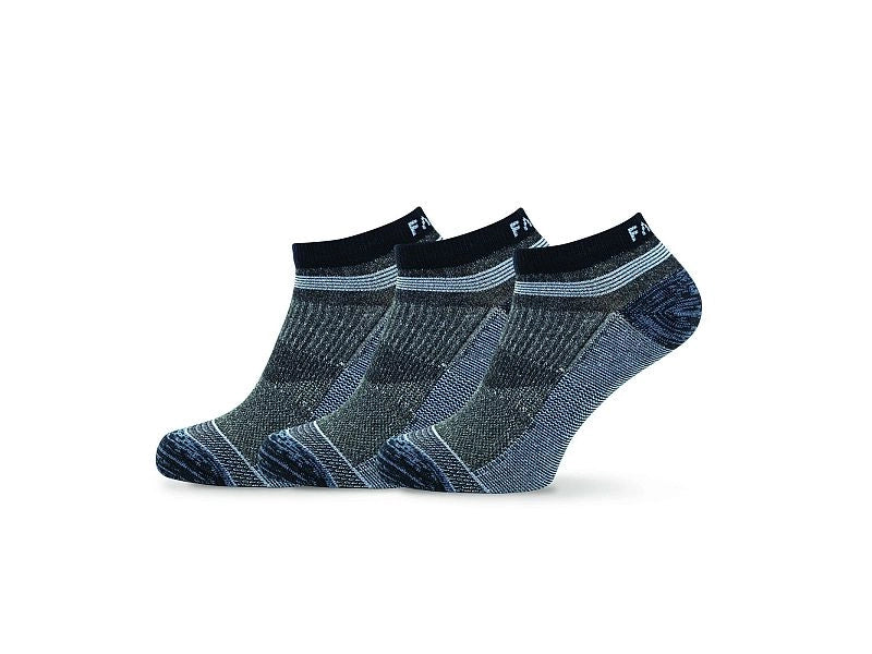 Calza tecnica leggera e multifunzionale Fassi Light YFAS012 3 paia fantasmino - 43-46
