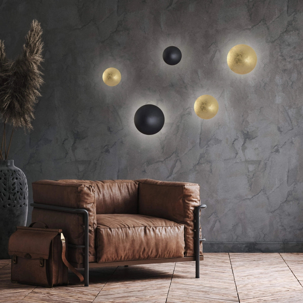 Plafoniera LED Platillo 12W oro 21cm Light Prestige