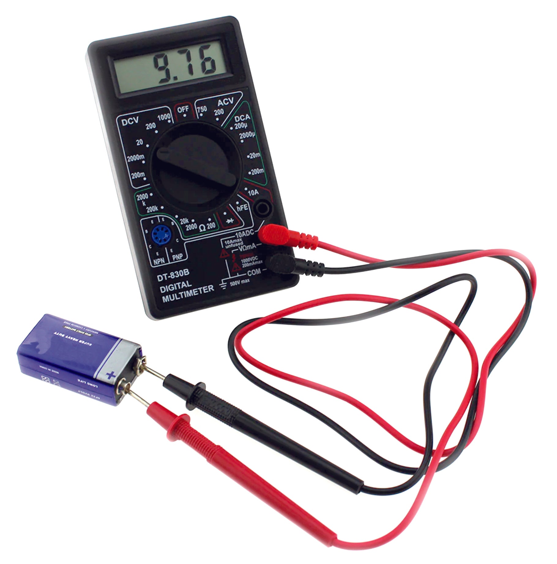 TESTER MULTIMETRO DIGITALE