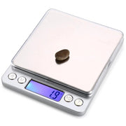 Trade Shop - Bilancia Elettronica Portatile Cucina 8008 2kgx0.1g Precisione 4x4 Alimenti Cibo -