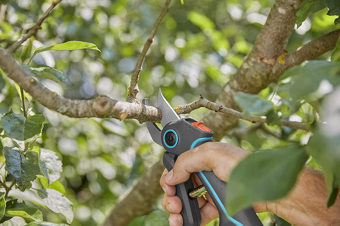 Gardena AssistCut Forbici a Batteria con Diametro di Taglio di 25 mm con cavo Usb type C