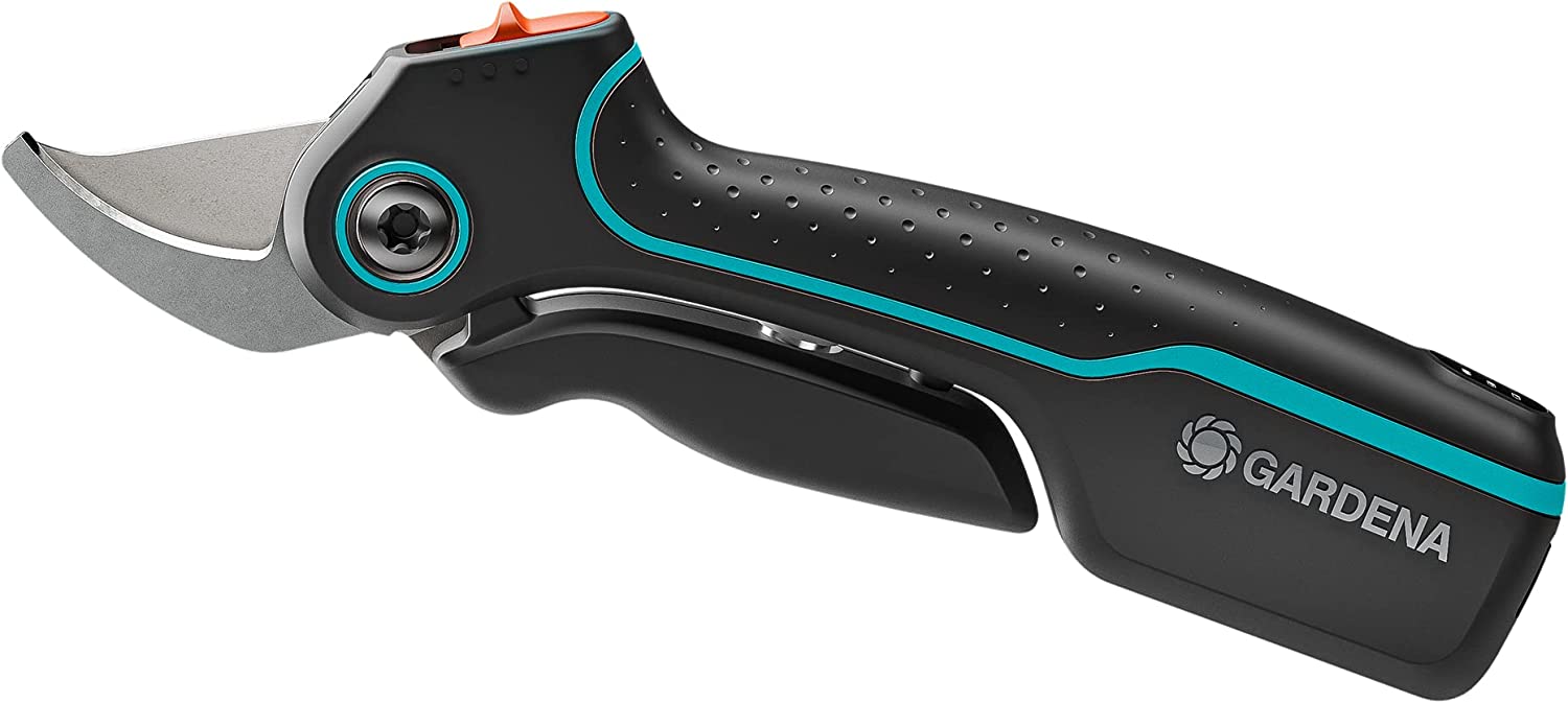 Gardena AssistCut Forbici a Batteria con Diametro di Taglio di 25 mm con cavo Usb type C
