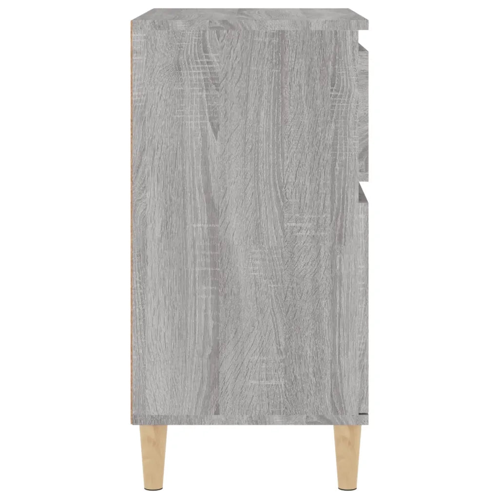 Credenza Grigio Sonoma 60x35x70 cm in Legno Multistrato