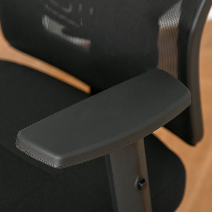 Sedia Poltrona Direzionale da Ufficio in Tessuto Nero