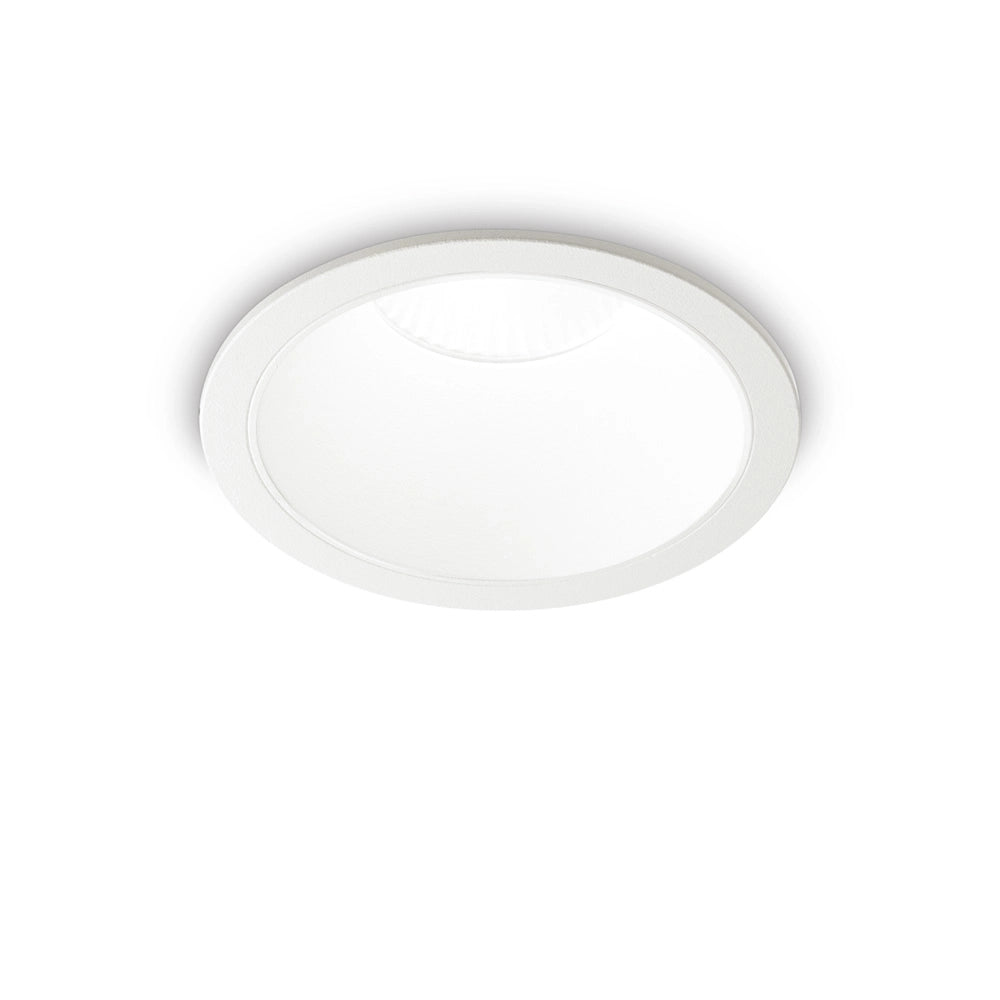 Proiettore Da Incasso Moderno Game Alluminio Bianco Led 20W 3000K Luce Calda