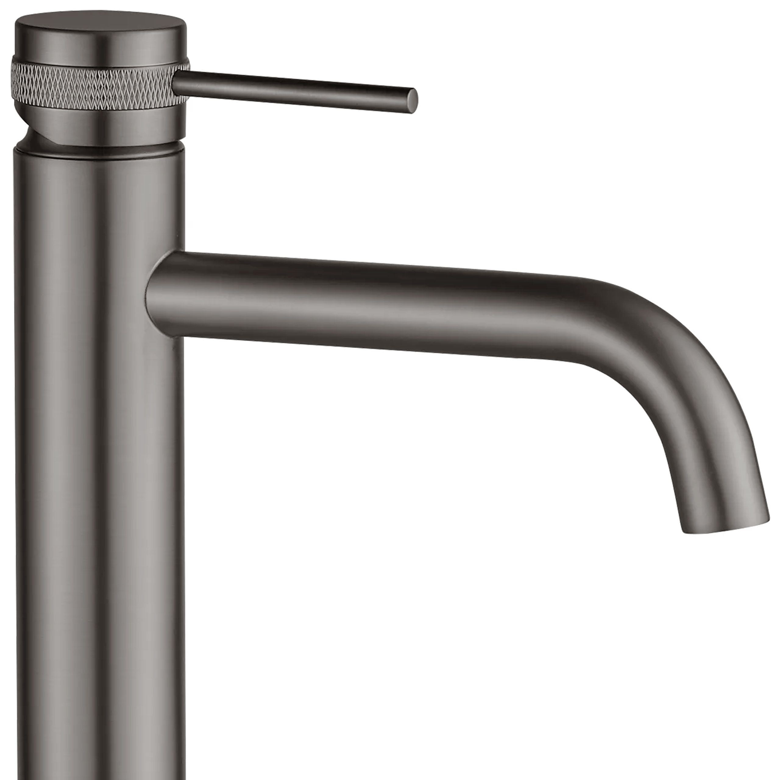 Rubinetto Da Lavabo Rea Lungo Grip Gun Grey High