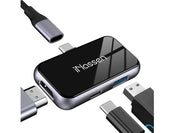 Hub USB-C 3-in-1 iNassen Adattatore HDMI 4K USB 3.0 e Ricarica PD – Compatibile con Smartphone MacBook Pro/Air iPad Pro e XPS