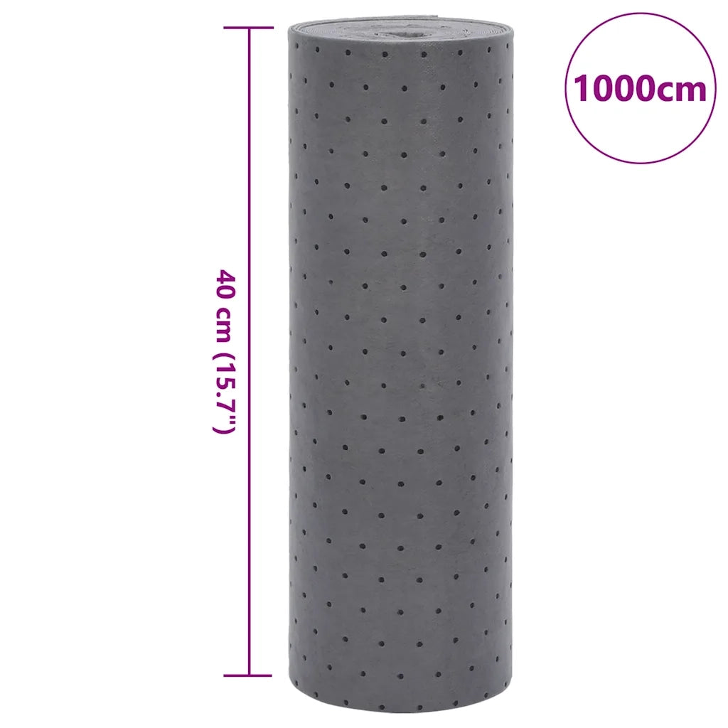 Tampone Assorbente per Olio Grigio 40x1000 cm CFW6408553