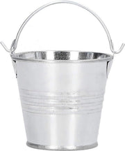 Mini vaso per piante - Vaso duraturo per decorazione indoor outdoor - Cassetta metallica per decorazione piccola - Veranda giardino - 4 x 55 x