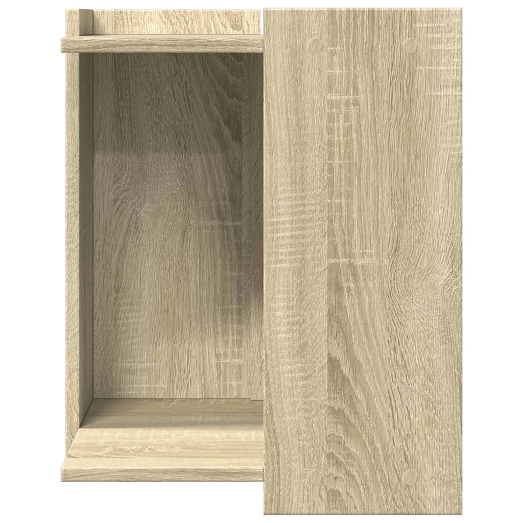 Mobiletto per lettiera per gatti in legno ingegnerizzato Sonoma marrone 02_0043342