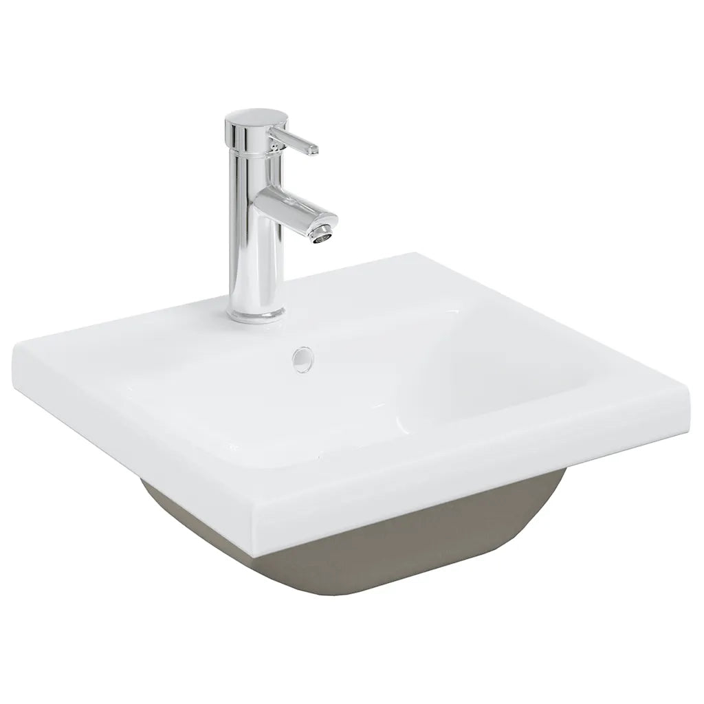 Set Mobili da Bagno | Armadio da bagno Bianco in Legno Multistrato