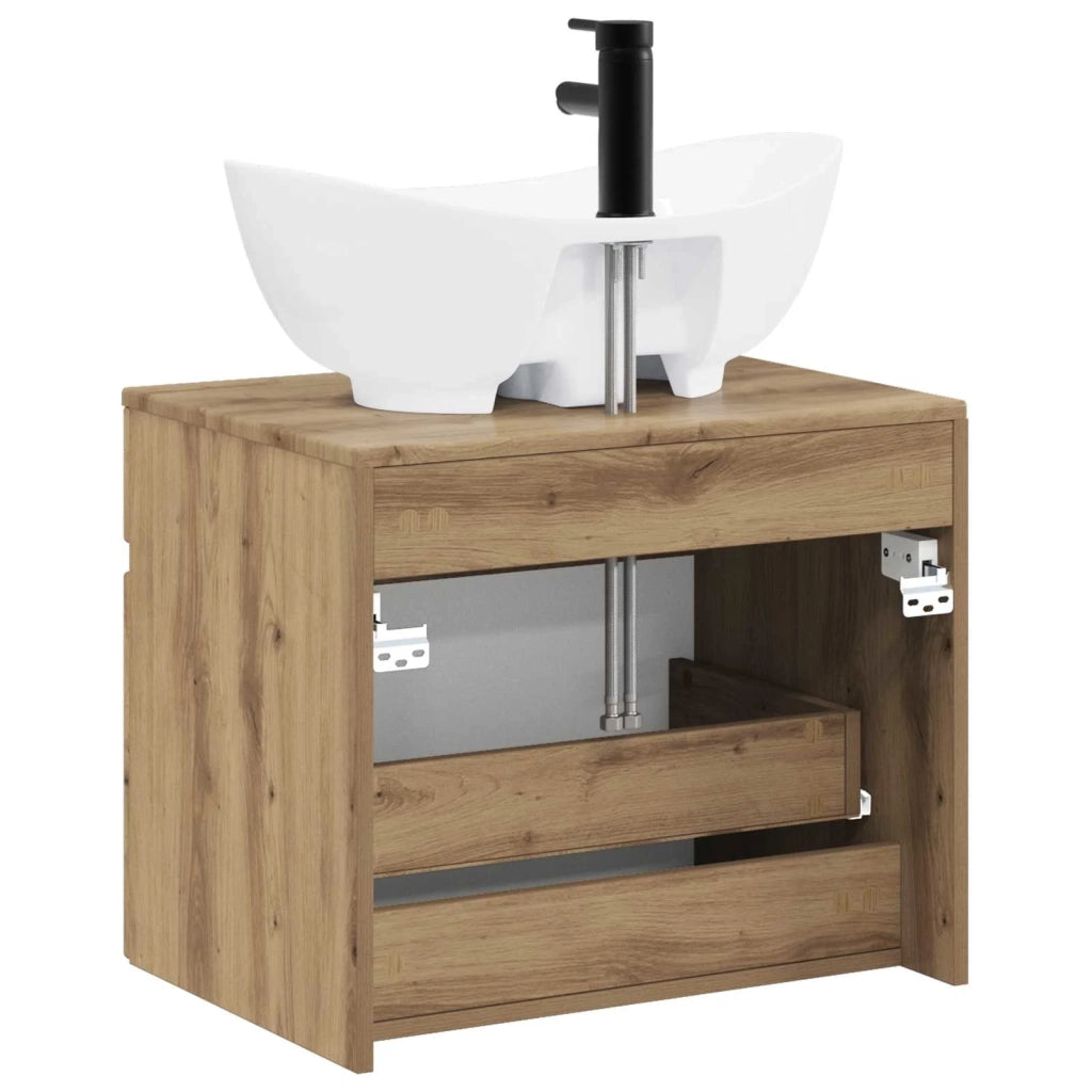 Set di mobili per il bagno Rovere Artigianale 3404319