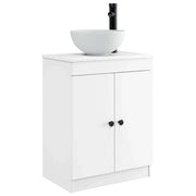 Mobile da bagno con Lavabo | Armadio Lavabo Bianco 54 x 35 x 83 cm