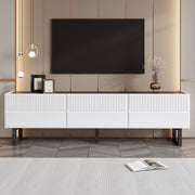 Mobile TV con 3 cassetti ¨C Minimal ¨C Nero bianco design 170x35x47 cm