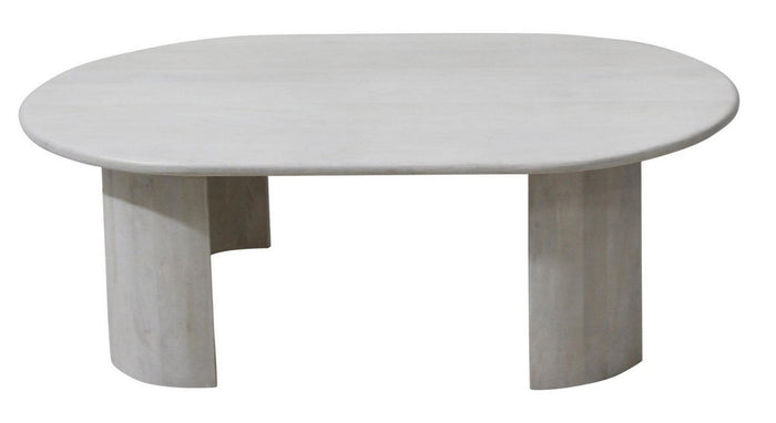 Tavolino 130x80x45h cm Orlando Ovale Naturale