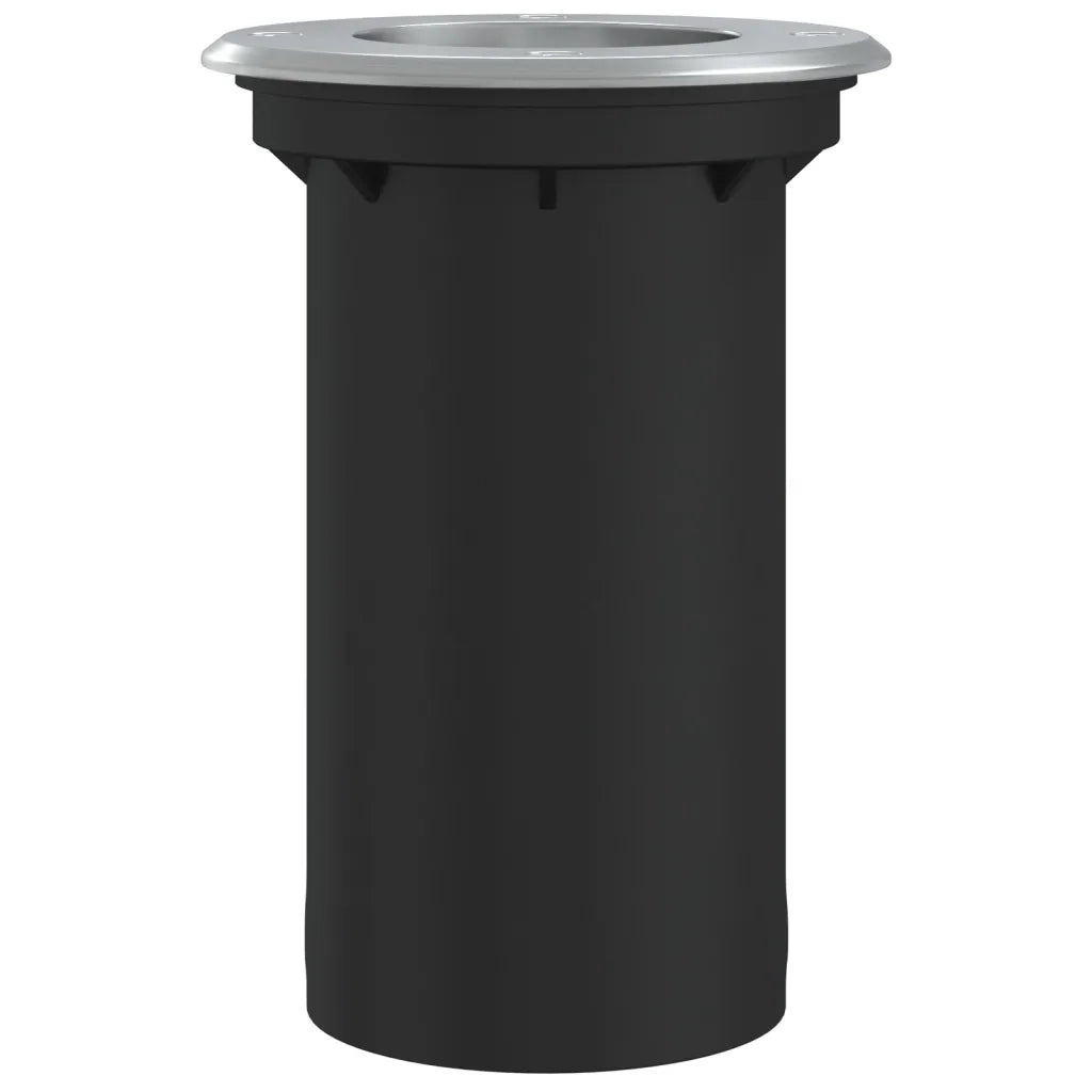 Luce per Esterni Rotonda Nera 10,5x10,5cm Alluminio Pressofuso