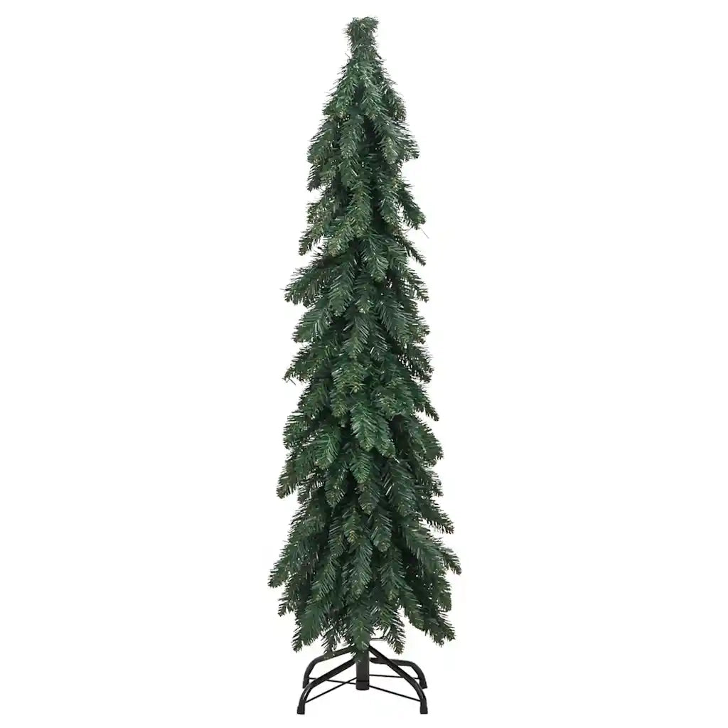 Albero di Natale Artificiale Preilluminato con 80 LED 150 cm 357691