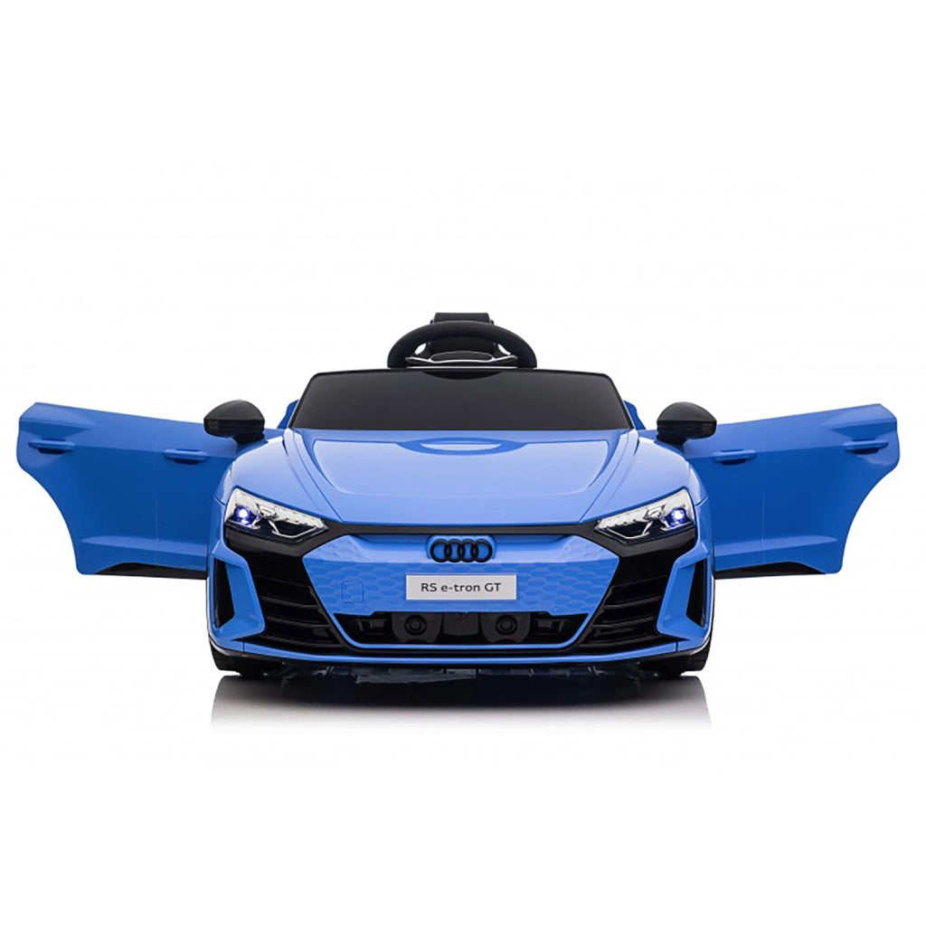 Macchina Elettrica per Bambini 12V Licenza Ufficiale Audi RS E-Tron GT con Telecomando Blu