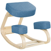 Sedia ergonomica ¨C zephmum ¨C blu, legno di betulla, 120 kg