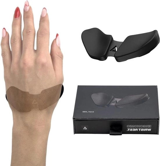 Sostegno ergonomico per polso destro - Carpio 2.0 - alleviare il carpo - anti-fatigue - facile da inserire - design sottile