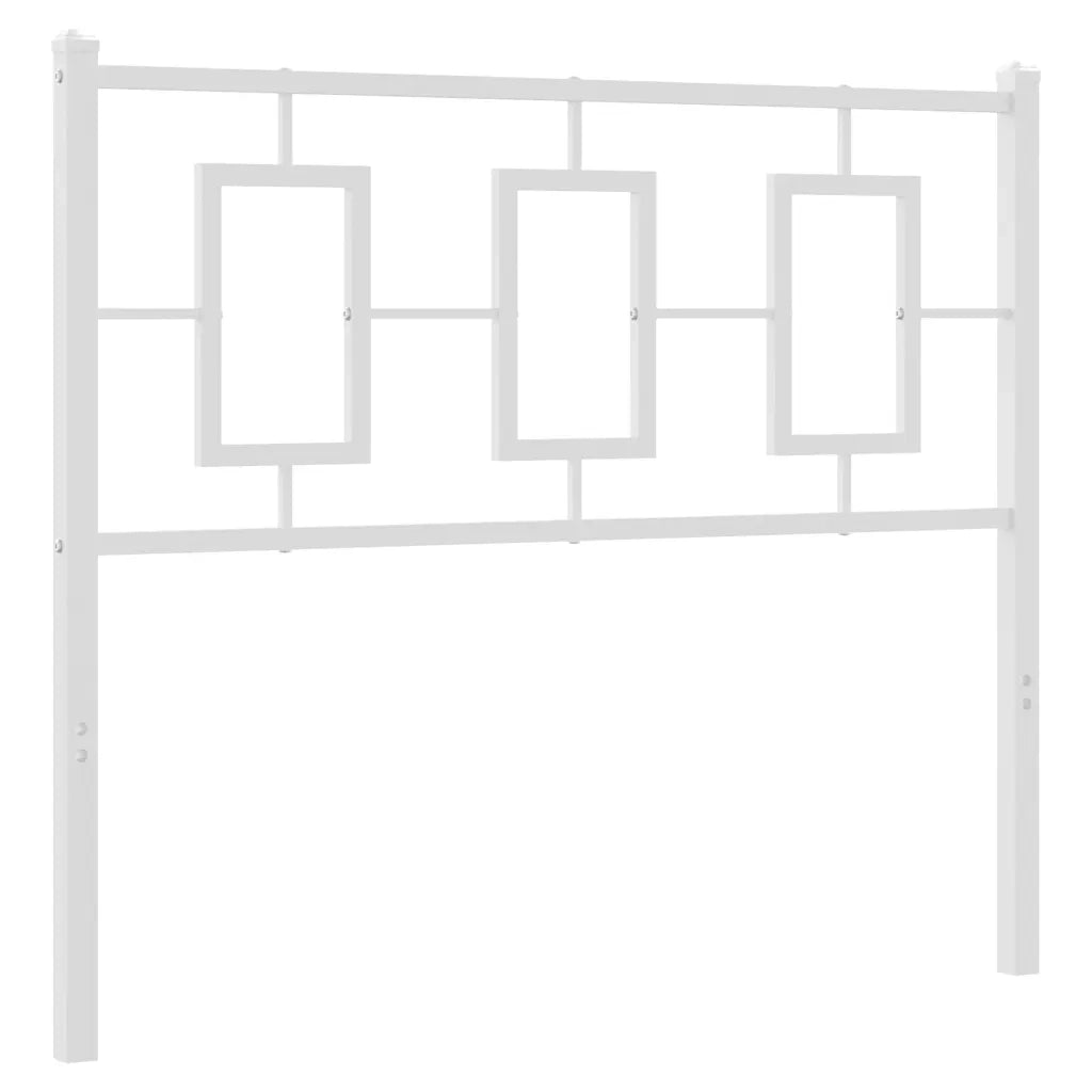 Testiera di Ricambio in Metallo Bianco 100 cm 374319
